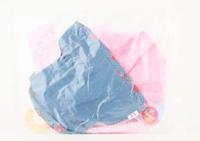 Heless poppenjurk met giletje, 35-45 cm - thumbnail