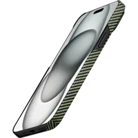 Pitaka MagEZ Case 4 iPhone 15 Pro - Overture 600D - thumbnail