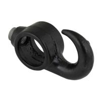 Haak zwart 27mm - thumbnail