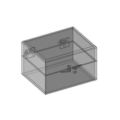 TEKO SP 2015.0 SP 2015.0 Lege behuizing 56.5 x 52 x 37 x 57 Polystereen Transparant 1 stuk(s)