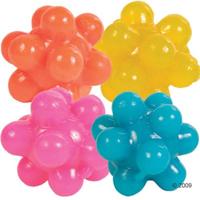 TRIXIE NOPPEN BALLEN RUBBER ASSORTI - thumbnail