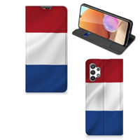 Samsung Galaxy A32 4G | A32 5G Enterprise Editie | Standcase | Nederlandse Vlag - thumbnail