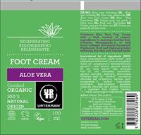 Urtekram Aloe Vera Voetcrème - thumbnail