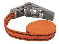 Petex 43192635 Spanband (eendelig) Trekkracht (lc) vastbinden (enkel/direct): 125 daN (l x b) 5 m x 25 mm Ratelinrichting EN 12195 - thumbnail