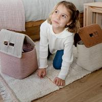 Tapijt Lanes LORENA CANALS roze, gestreept - thumbnail