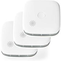 Nedis WIFIDS20WT3 Smartlife Rookmelder Wi-fi Batterij Gevoed Levenscyclus Sensor: 10 Jaar En 14604 Max. Batterijduur: 24 Maanden Android / Ios 85 Db Wit 3 Stuks - thumbnail