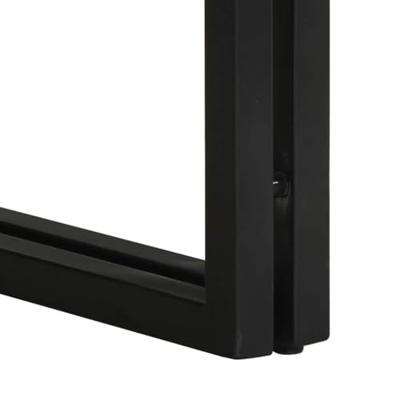 Salontafel 80x80x35 cm massief ruw mangohout