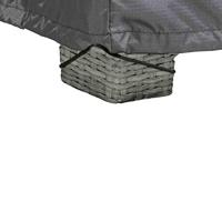 Hoes loungeset hoek hoge rugleuning 270 x 270 x 90 x 65 tot 90 cm AeroCover - Aerocover - thumbnail
