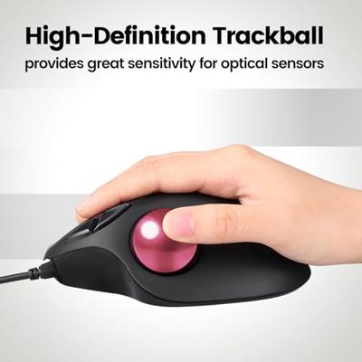 Perixx PERIPRO-303 G PK Trackball Pink