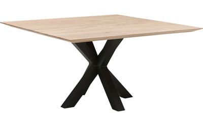 Goossens Eettafel Stef, Vierkant 140 x 140 cm