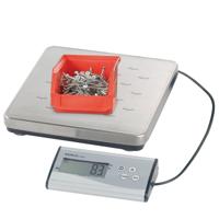 Maul Paketwaage MAULcargo, 50 kg, separates Bedienpult, Netzteil Pakketweegschaal Weegbereik (max.) 50000 g Resolutie 10 g Zilver-zwart - thumbnail