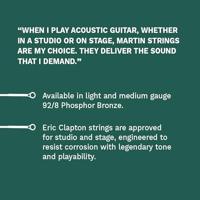Martin Strings MEC13 Clapton&apos;s Choice Phosphor Bronze Medium 20th Anniversary Edition 13-56 snarenset voor westerngitaar - thumbnail