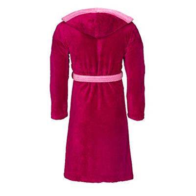 Vossen Vossen Badjas Poppy cranberry/light fuchsia L
