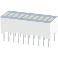 Kingbright DC-10CGKWA LED-bargraph 10-voudig Groen (b x h x d) 25.4 x 10.16 x 8 mm - thumbnail