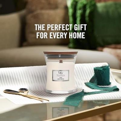 Woodwick Vanilla Bean Mini Hourglass Candle 0 - thumbnail