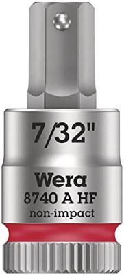 Wera 8740 A HF Binnenzeskant Zyklop Bitdop met 1/4"-aandrijving met vasthoudfunctie, 7/32" - 1 stuk(s) - 05003387001 - thumbnail