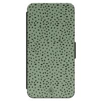 iPhone 16 Pro flipcase - Green confetti - thumbnail