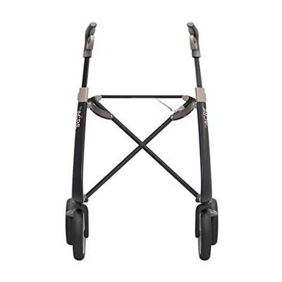 Carbon rollator Ultralight (4,8 kg) | by Acre | Kleur: Groen | Lichtgewicht | Omgekeerde handvatten | Lichtste rollator | Soft banden | byAcre