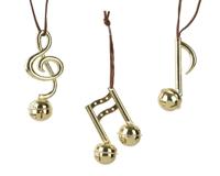 Muziek legering L4,5b4,5h10 cm goud a3 Decoris - Decoris - thumbnail