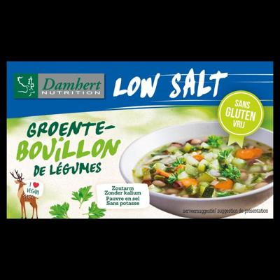 Damhert Low Salt Groentebouillonblokjes Glutenvrij