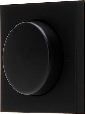 KOPP - Afdekplaat/Centraalplaat - Athenis HK07 - Dimmer - Mat Zwart