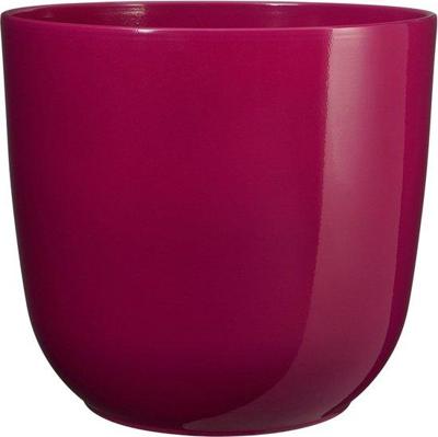 Tusca pot rond fuchsia h20xd22,5 cm Mica Decorations - Mica decorations
