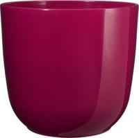 Tusca pot rond fuchsia h20xd22,5 cm Mica Decorations - Mica decorations - thumbnail
