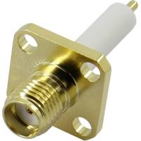 TRU COMPONENTS SMA-KFD 1372242 SMA-connector Bus, inbouw 50 Ω 1 stuk(s) - thumbnail