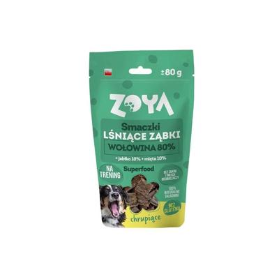 ZOYA Shiny teeth Beef - traktatie voor hond - 80g