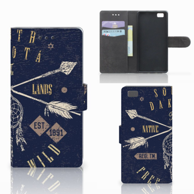 Huawei Ascend P8 Lite | Flip Cover | South Dakota