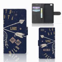 Huawei Ascend P8 Lite | Flip Cover | South Dakota - thumbnail