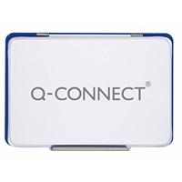 Q-CONNECT stempelkussen, ft 90 x 55 mm, blauw - thumbnail