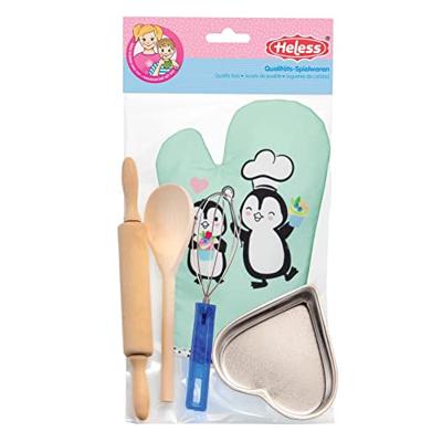 Heless Bakset met accessoires pinguin