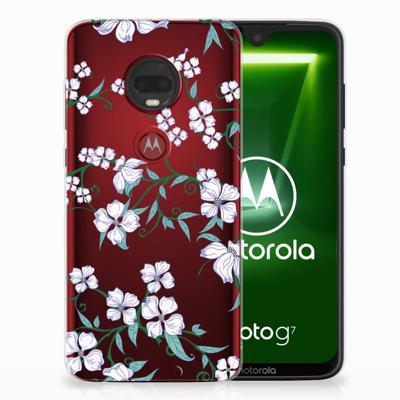 Motorola Moto G7 | G7 Plus Uniek TPU Case Blossom White