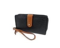 Ruime dames portemonnee CHAMONIX zwart - thumbnail