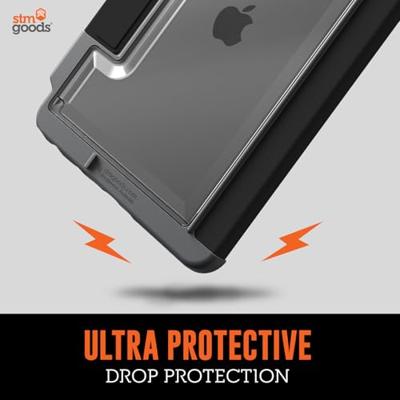 STM Goods Dux Plus Book cover Zwart, Transparant Tabletcover STM Goods Dux Plus Book cover Zwart, Transparant Tabletcover