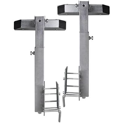VidaXL Stalen frame ondersteuning voor de boot aanhanger 63-88 cm (set van 2)