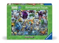 Ravensburger legpuzzel minecraft bendes, 1000st. - thumbnail