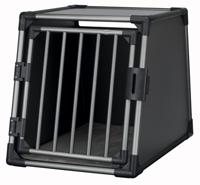 TRIXIE VERVOERSBOX ALUMINIUM GRAFIET M-L: 86X61X65 CM - thumbnail