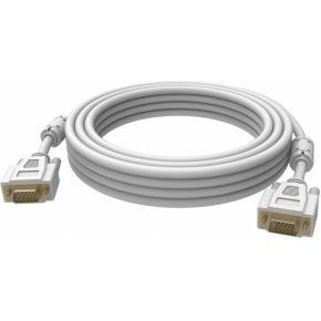 Vision 2 x VGA 15-pins D-sub, 10 m VGA-kabel (10 m, VGA (D-Sub), VGA (D-Sub), mannelijk, recht, recht)
