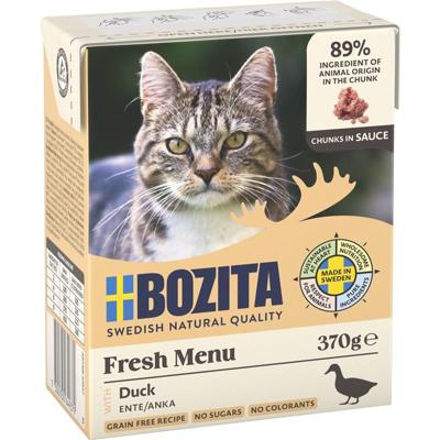 BOZITA Fresh Menu Duck in gravy - nat kattenvoer - 370g