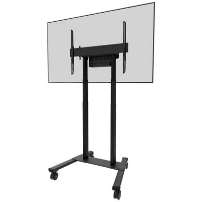 Neomounts fl55-875bl1 motorised mobile floor stand, 37" - 70", 50kg, 100x100 - 800x600