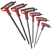 Facom Set van 6 6-kantsleutels &apos;pistool&apos; | met kogelkop - 84TZSA.PB - thumbnail