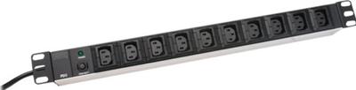 Digitus DN-95404 19 inch Stekkerdoos voor patchkast 1 HE Apparaatcontactdoos C13 10A Zwart Digitus DN-95404 19 inch Stekkerdoos voor patchkast 1 HE Apparaatcontactdoos C13 10A Zwart