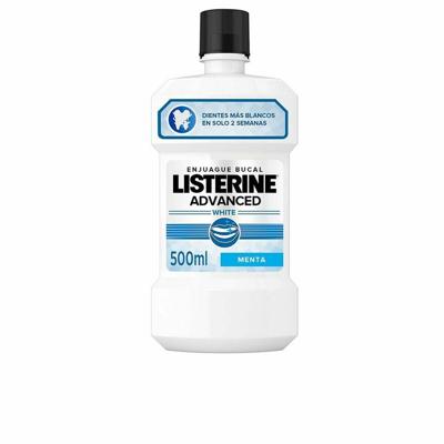 Mondwater Listerine Advanced Bleekmiddel Munt 500 ml