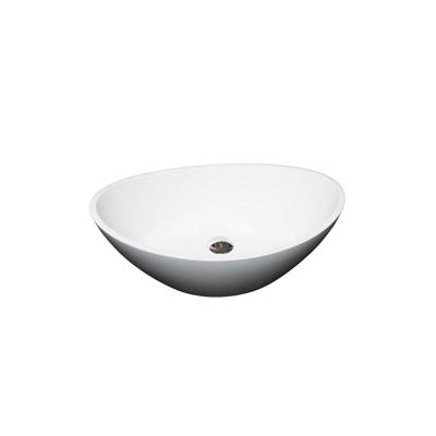 Waskom Loutro Palm Beach M Rechthoek 55x34x14.3 cm Hoogglans Wit Loutro Waskom Loutro Palm Beach M Rechthoek 55x34x14.3 cm Hoogglans Wit Loutro