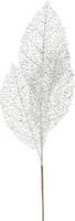 Decoratietak Nerfblad Glitter Zilver 79cm - thumbnail