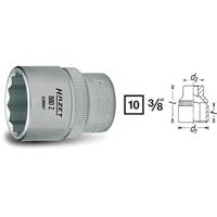 Hazet 880Z 880Z-13 Dop (zeskant) Dopsleutelinzetstuk 13 mm 3/8 (10 mm) - thumbnail