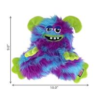 KONG FRIZZLE RAZZLE MET PIEP EN KREUKEL GELUID VERSTEVIGD 16,5X12,5X6 CM - thumbnail