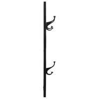 VidaXL Kapstok 40x2x80 cm massief gerecycled hout meerkleurig - thumbnail